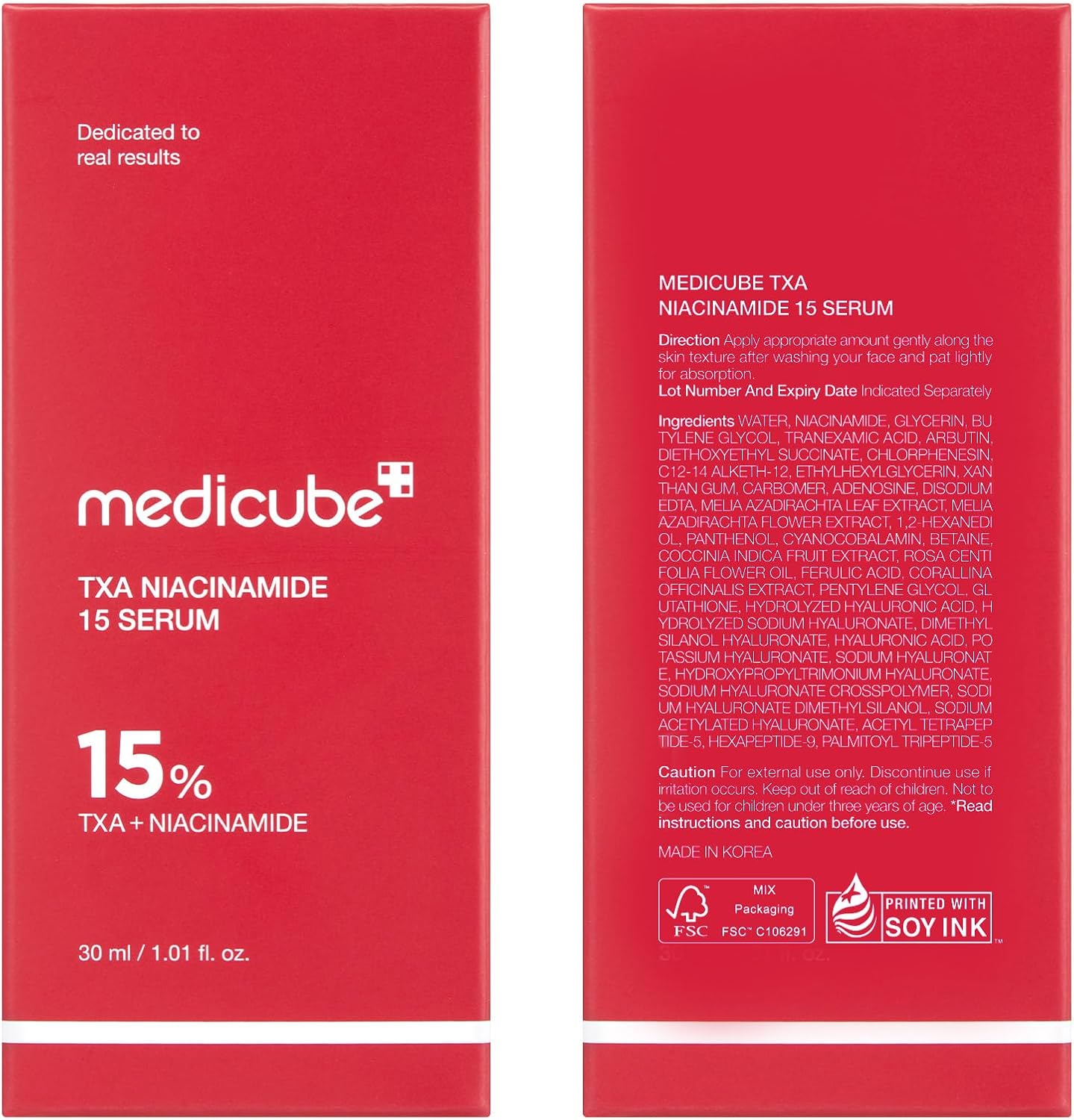 MEDICUBE TXA NIACINAMIDE 15 SERUM 30ML - Imagem 2