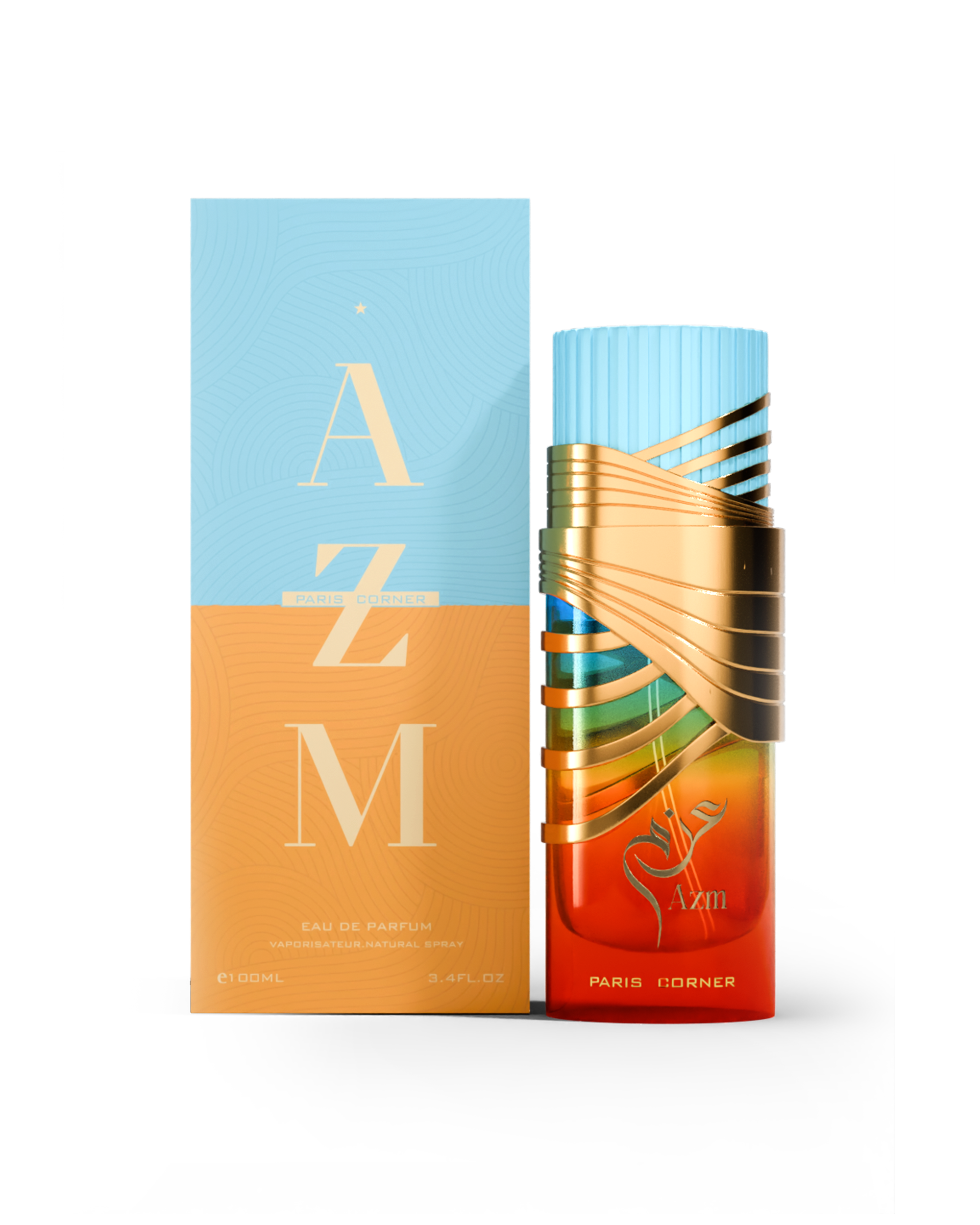 PARIS CARNER PERFUME AZM EAU DE PARFUM 100ML - Imagem 4