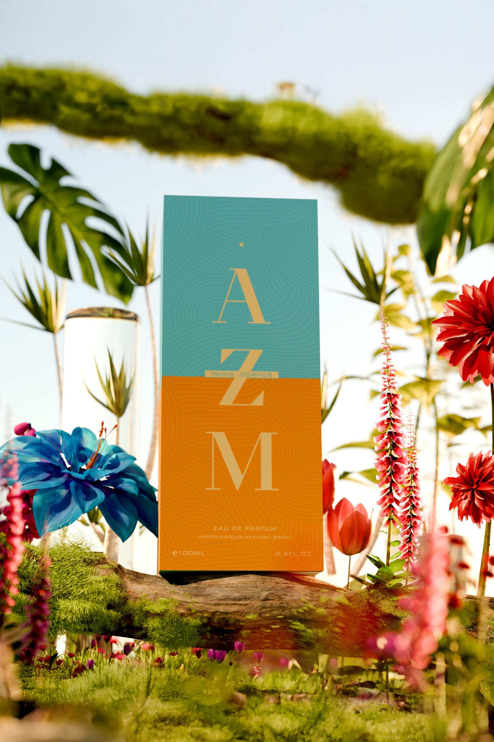 PARIS CARNER PERFUME AZM EAU DE PARFUM 100ML - Imagem 3