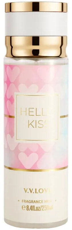 V.V LOVE BODY SPLAH MIST HELLO KISS 250ML
