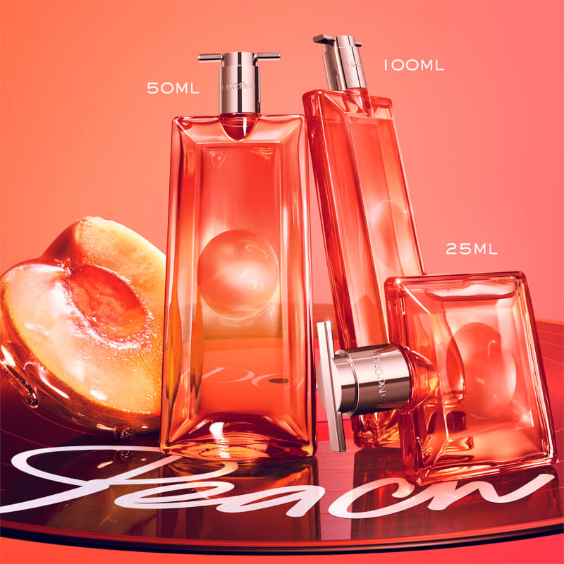 LANCÔME PERFUME IDÔLE PEACH'N ROSES L'EAU DE PARFUM FRUITTÉE 25ML - Imagem 3