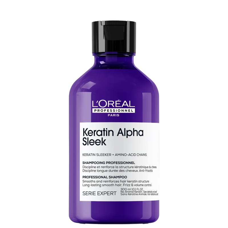 L’ORÉAL PROFESSIONNEL KERATIN ALPHA SLEEK SHAMPOO 300ML L’ORÉAL PROFESSIONNEL KERATIN ALPHA SLEEK SHAMPOO 300ML