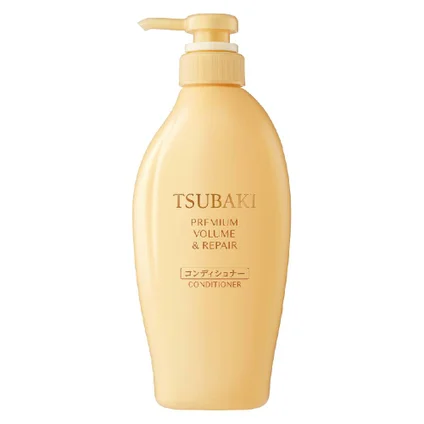 TSUBAKE PREMIUM VOLUME & REPAIR CONDICIONADOR 450ML - Imagem 2