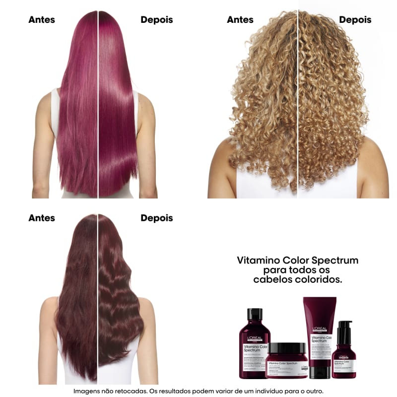 L'ORÉAL PROFESSIONNEL VITAMINO COLOR SPECTRUM MASCARA 250ML - Imagem 3