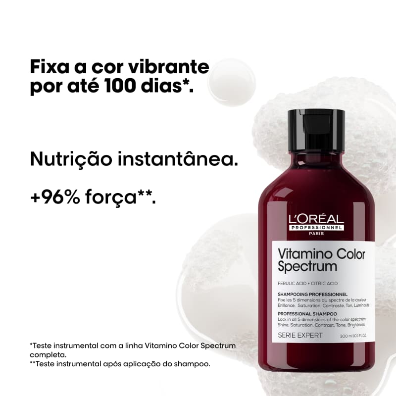 L'ORÉAL PROFESSIONNEL VITAMINO COLOR SPECTRUM SHAMPOO 300ML - Imagem 2