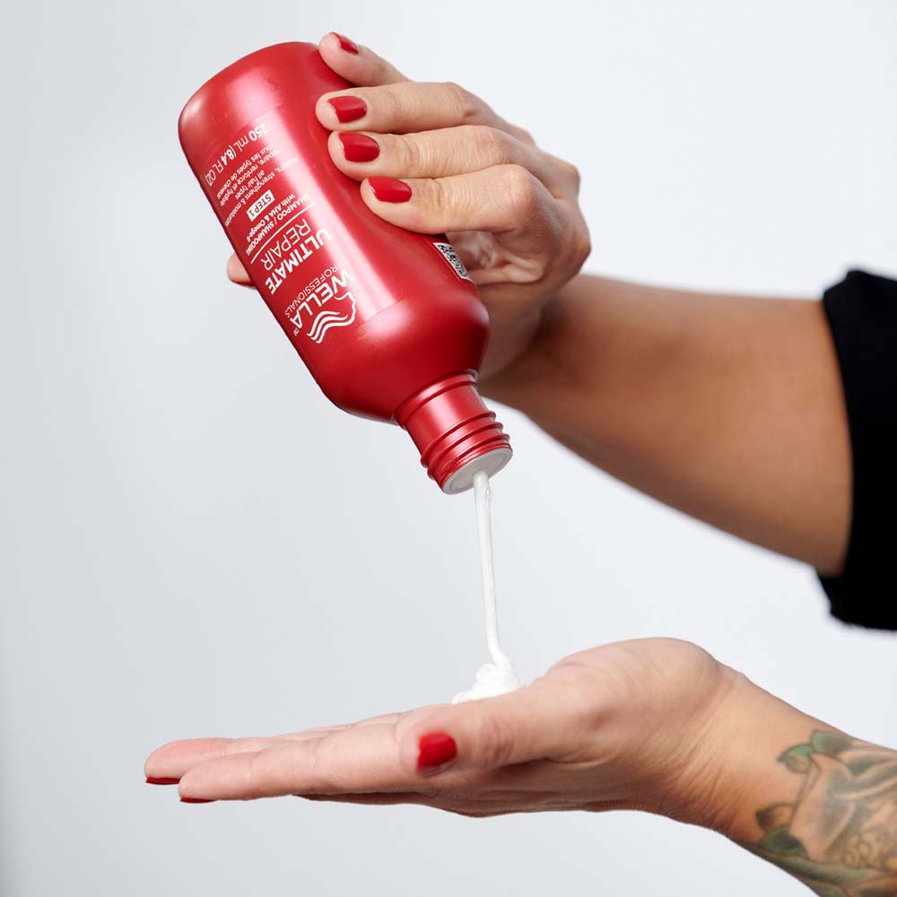 WELLA PROFISSIONALS ULTIMATE REPAIR SHAMPOO PASSO 1 1L - Imagem 4